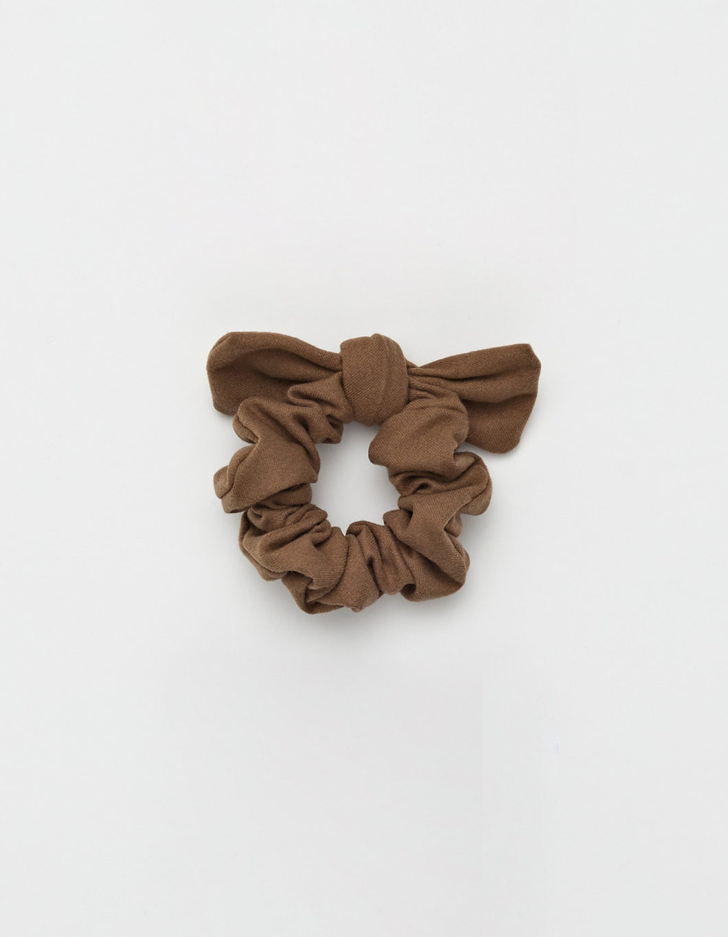 Stella + Gemma - Coffee Wool Scrunchie