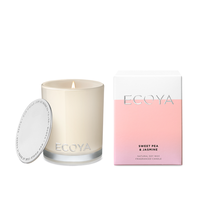 Ecoya - Sweet Pea & Jasmine Mini Madison Candle