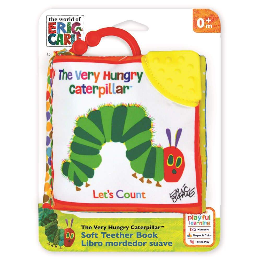 Very Hungry Caterpillar - Soft Book - Let's Count Clip On