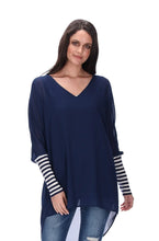 Load image into Gallery viewer, Pretty Basics by Augustine - Sammie Tunic Navy
